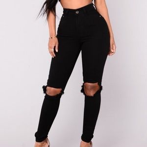 Fashion nova jeans Size 1/2